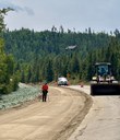 US 40 Red Dirt Hill Improvements - Earthwork on 8-7-2025 thumbnail image