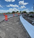 US 50 and Baxter Road Intersection Safety Improvements New Curb and Gutter.jpg thumbnail image