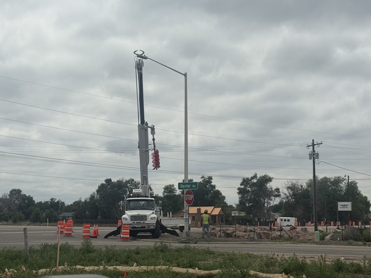 US 50 and Baxter Road Intersection Safety Improvements Baxter Road intersection.jpg detail image