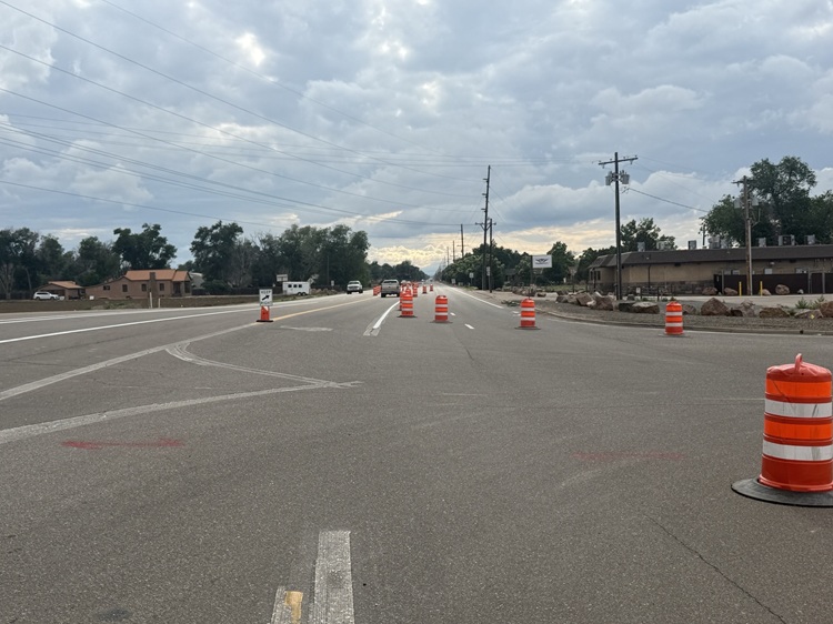 US 50 and Baxter Road Intersection Safety Improvements Traffic control at Baxter Road US50 C intersection.jpg detail image