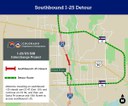 Detour Map for Southbound I-25 on 11062025.jpg thumbnail image