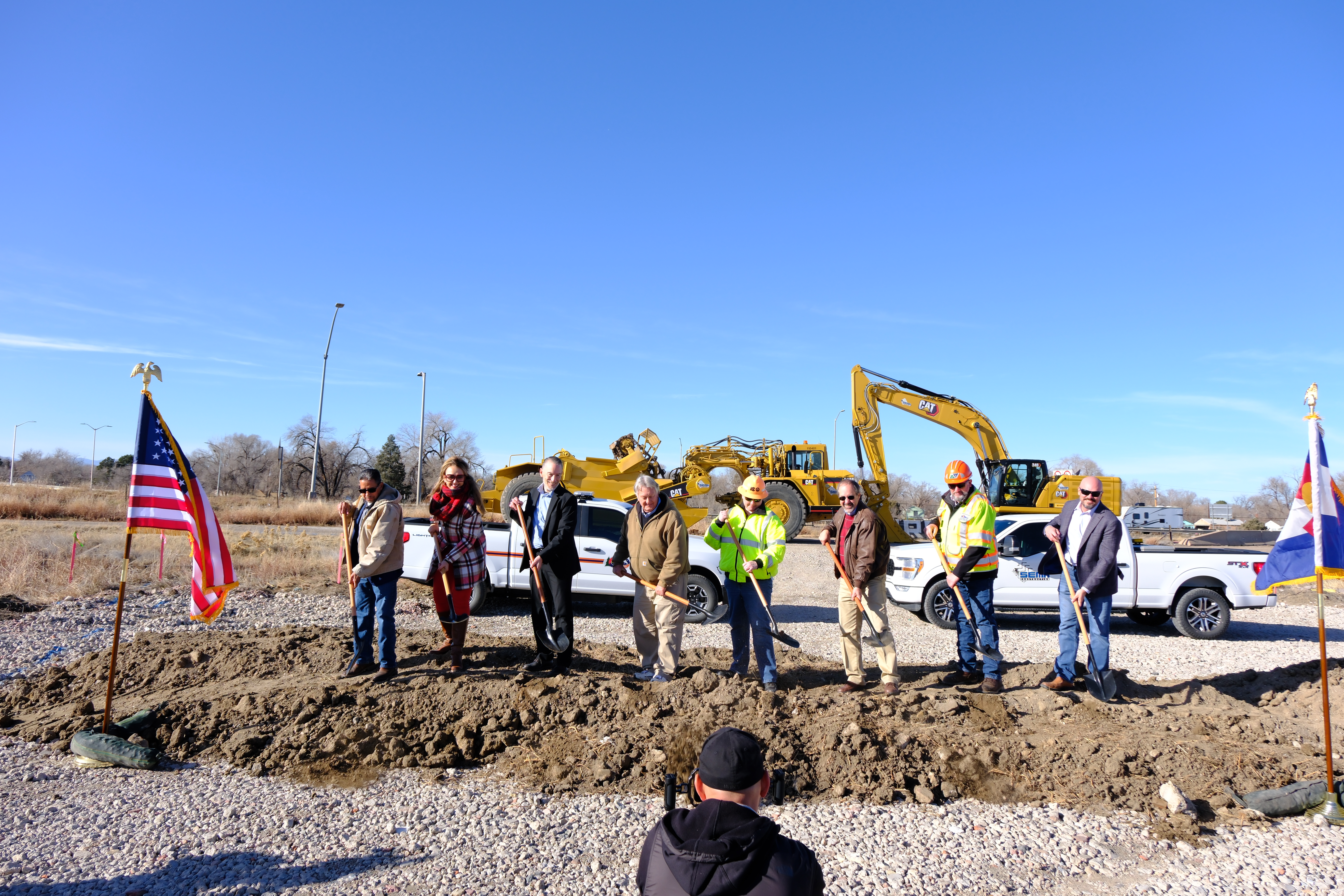I-25 US 50B Interchange Elected officials breaking ground_December 2024.JPG detail image