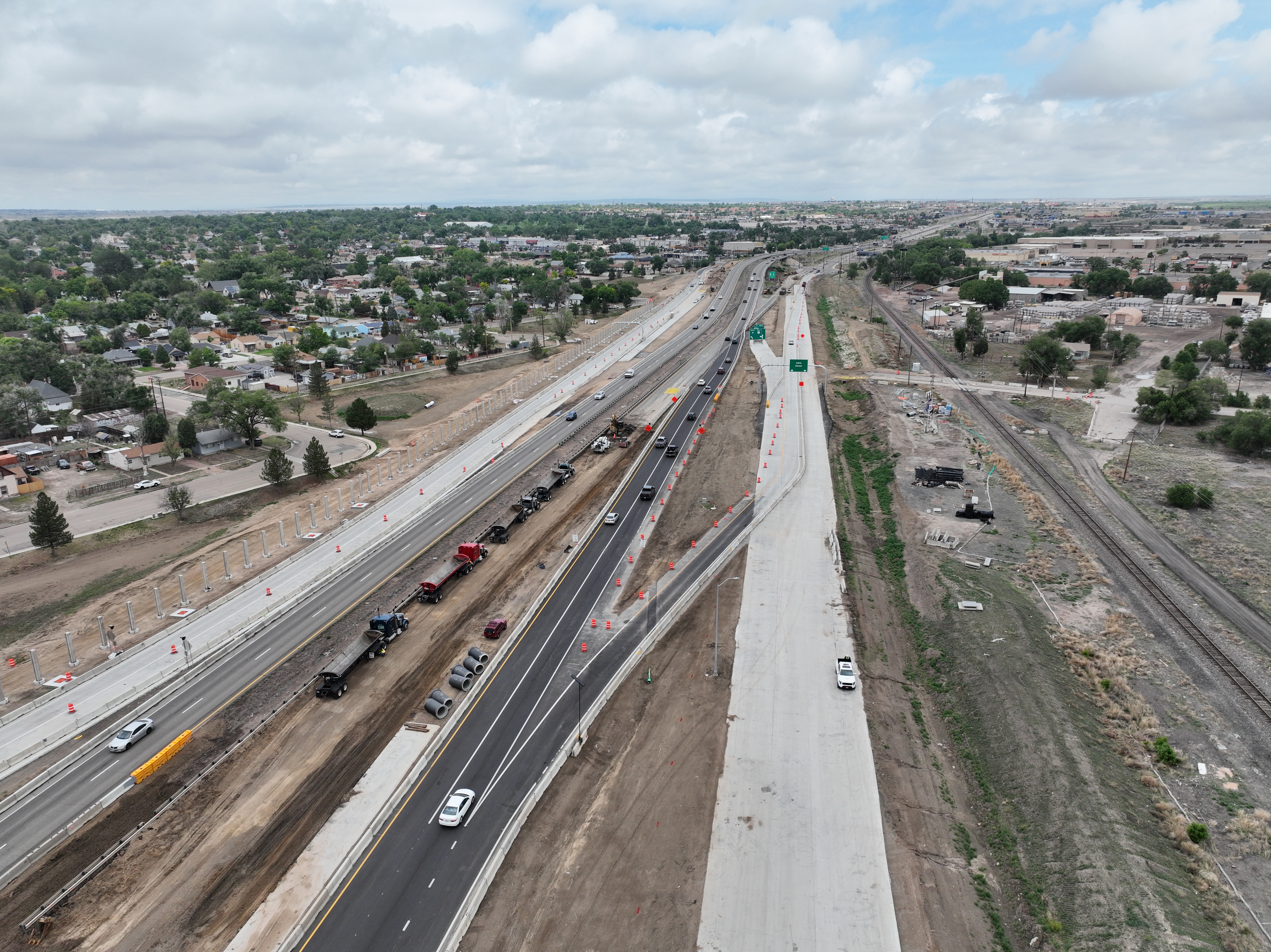I-25/US 50B Interchange North Towards 29th Street.jpg detail image