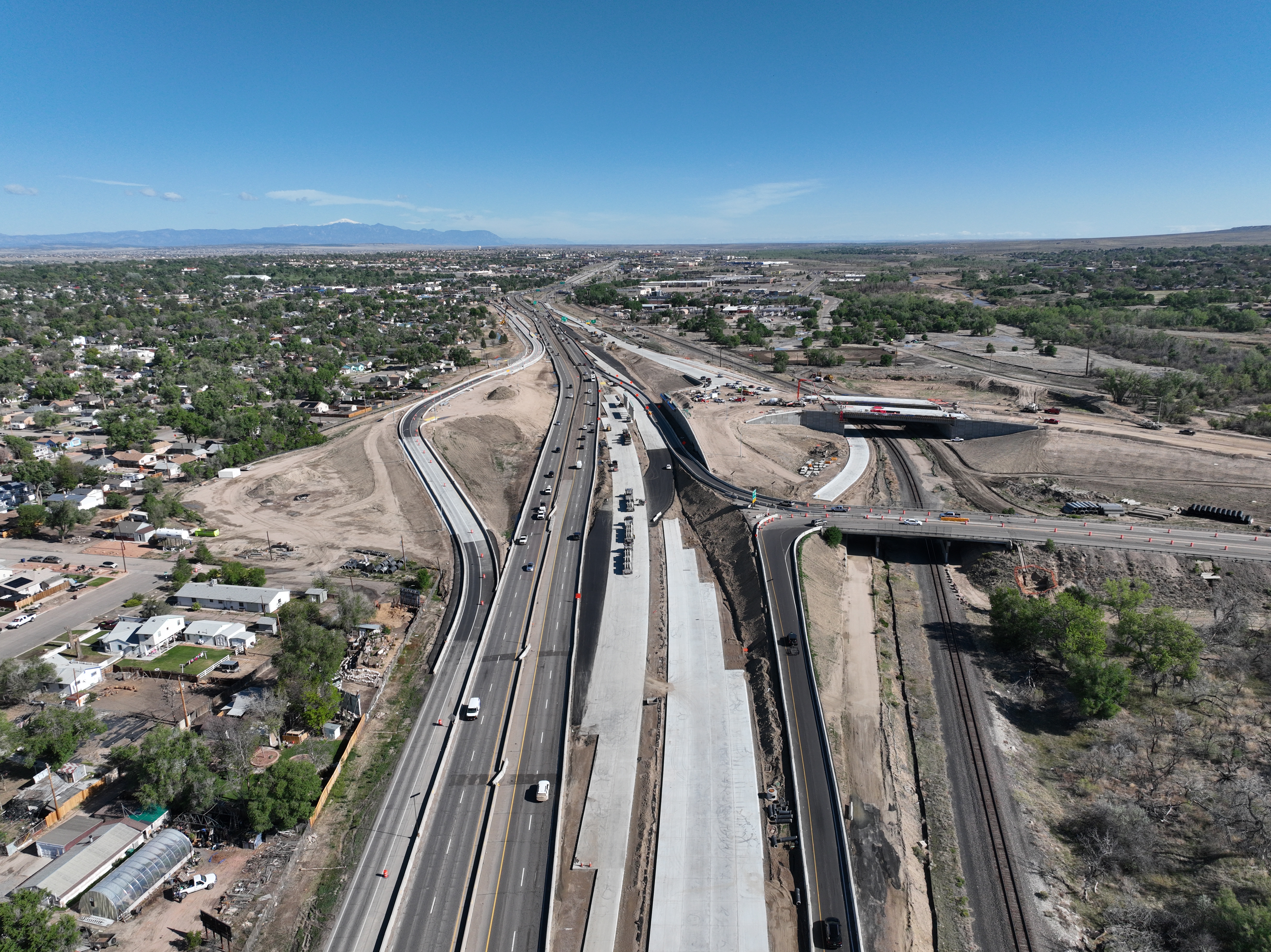 I-25/US 50B Interchange Looking north from I-25.jpg detail image