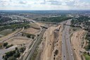 I-25 and US 50B Interchange Aerial view of bridge construction over Fountain Creek and UPRR.JPG thumbnail image