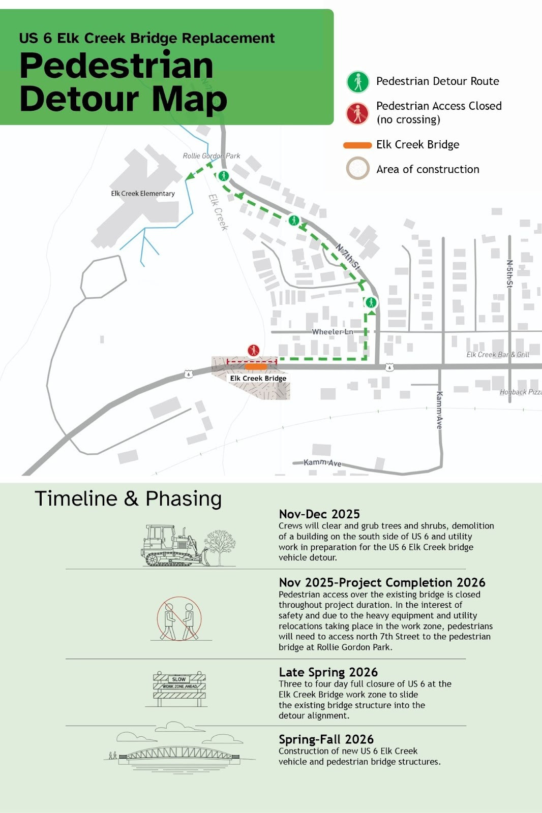 US 6 Elk Creek Bridge Replacement Pedestrian Detour Route Map.jpg detail image