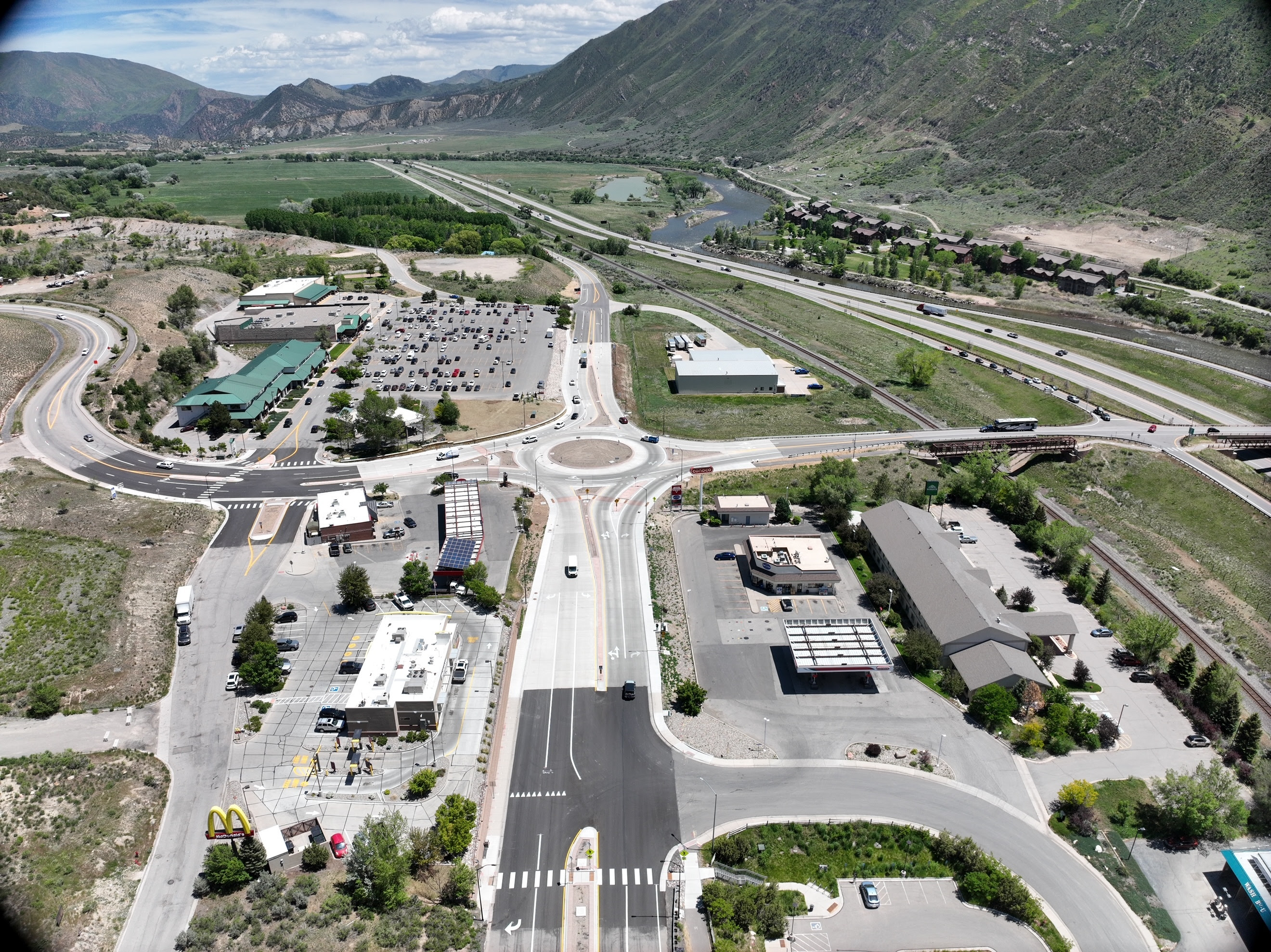 US 6 New Castle Roundabout Drone View.jpg detail image