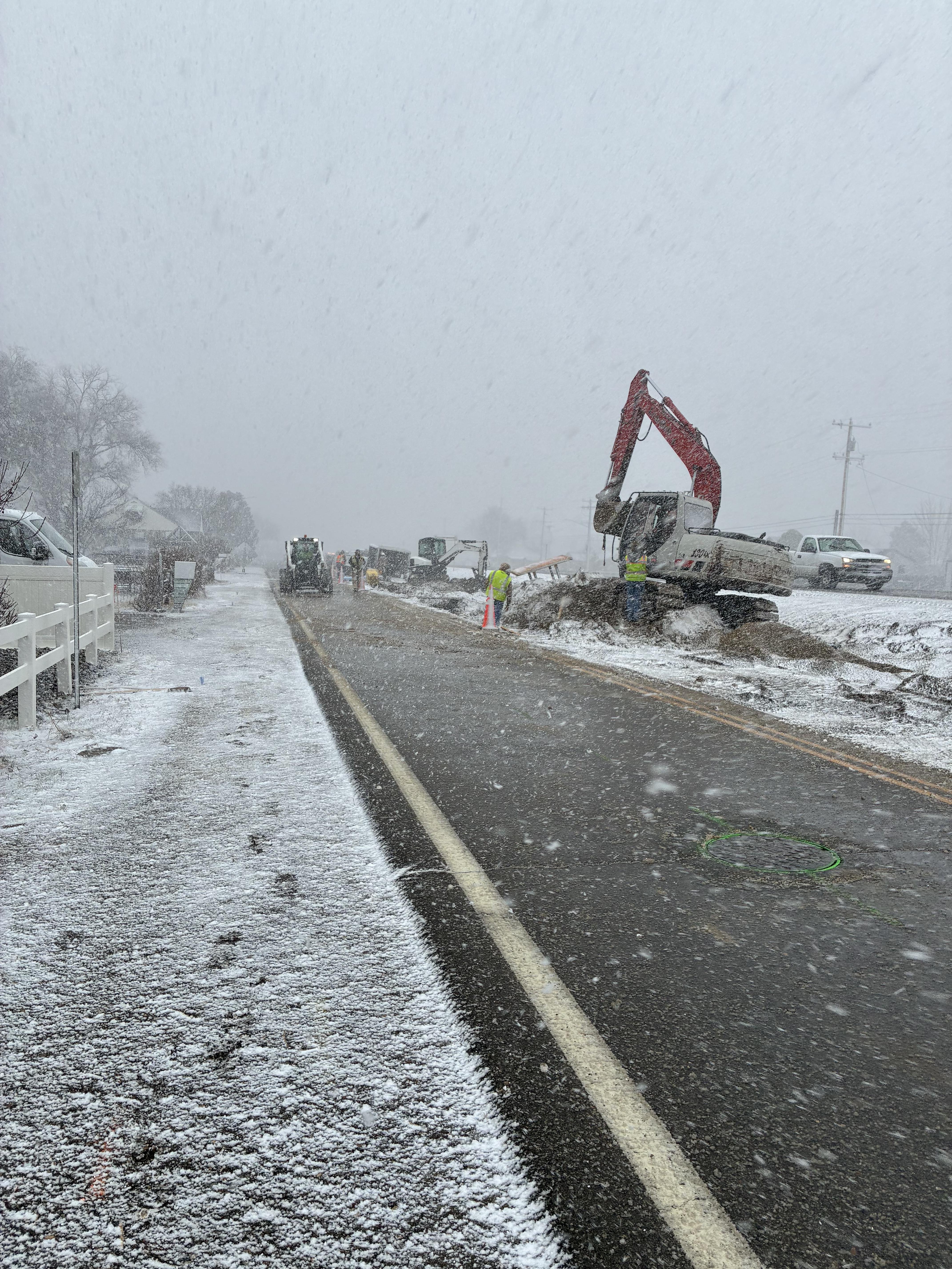 US 6 Palisade Intersection Improvements waterline excavation.jpg detail image