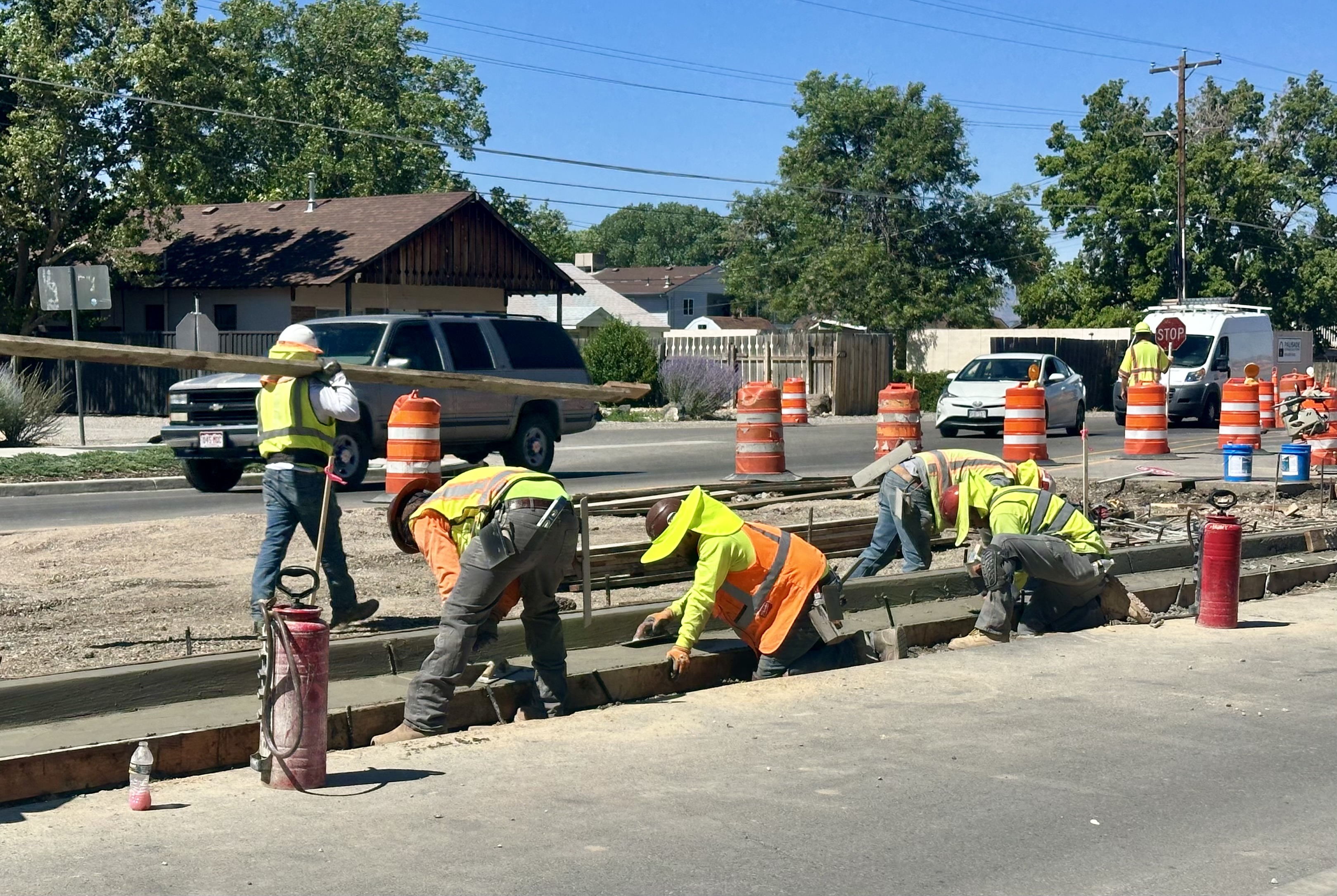 US 6 Palisade Intersection Improvements Curb Gutter westbound June 2026.jpeg detail image