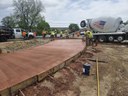 US 6 Palisade Intersection Improvements westbound apron being poured.jpg thumbnail image