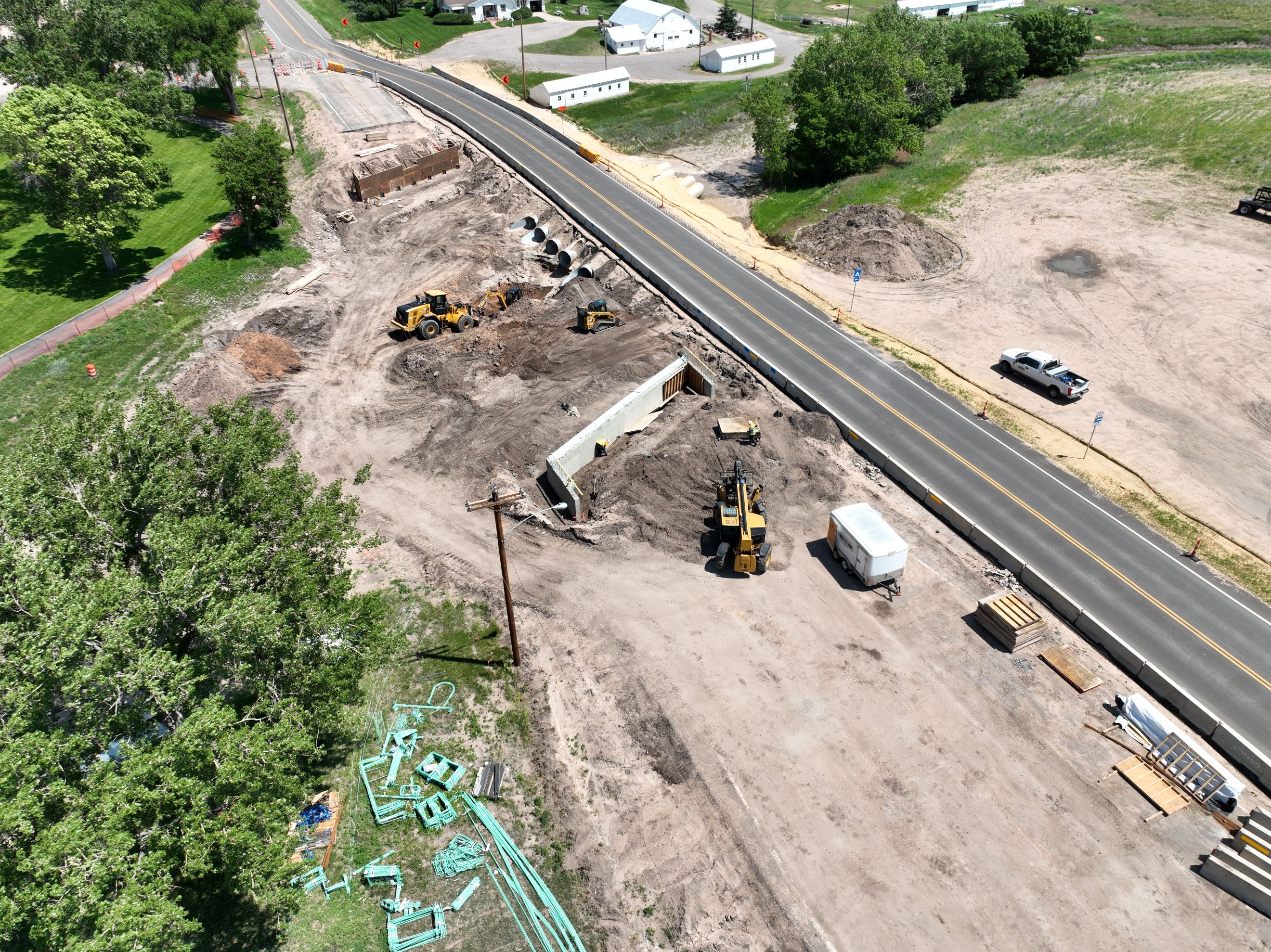 US 6 & US 385 Bridge Replacements Northbound US 385 Bridge Progress at MP 279.JPG detail image
