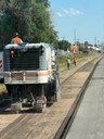 US 85 Concrete Panel Replacement Northbound US 85 Milling maching grinding asphalt for resurfacing July 2025.jpg thumbnail image