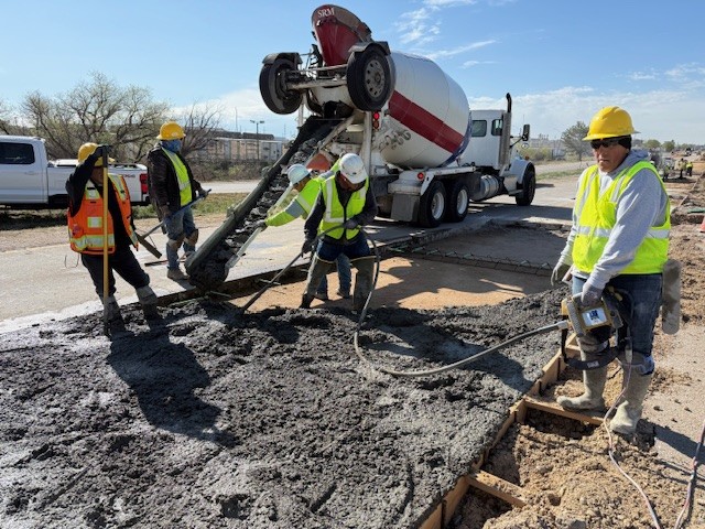 US 85 Concrete Panel Replacement Pouring Concrete Panels May 2025.jpg detail image