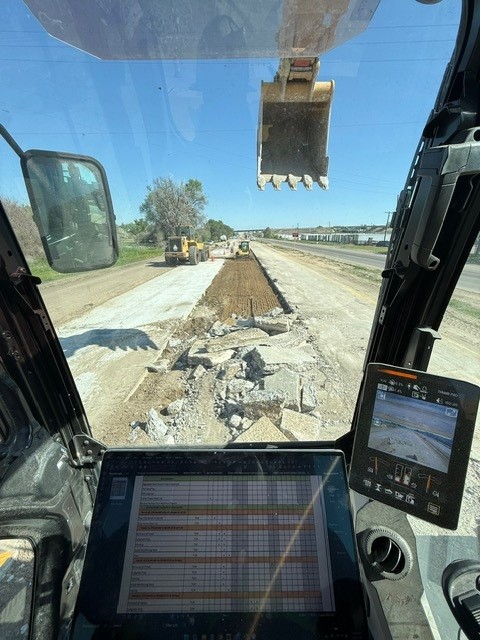 US 85 Concrete Panel Replacement Workers Remove Aging Concrete on May 2025.jpg detail image