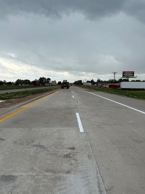 US 85 Concrete Panel Replacement Southbound Completed Concrete Panels roadway example June 2025.jpg detail image