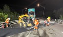 US 85 Resurfacing from I-25 to Florida Avenue Asphalt patching after bridge joint repair.jpg thumbnail image