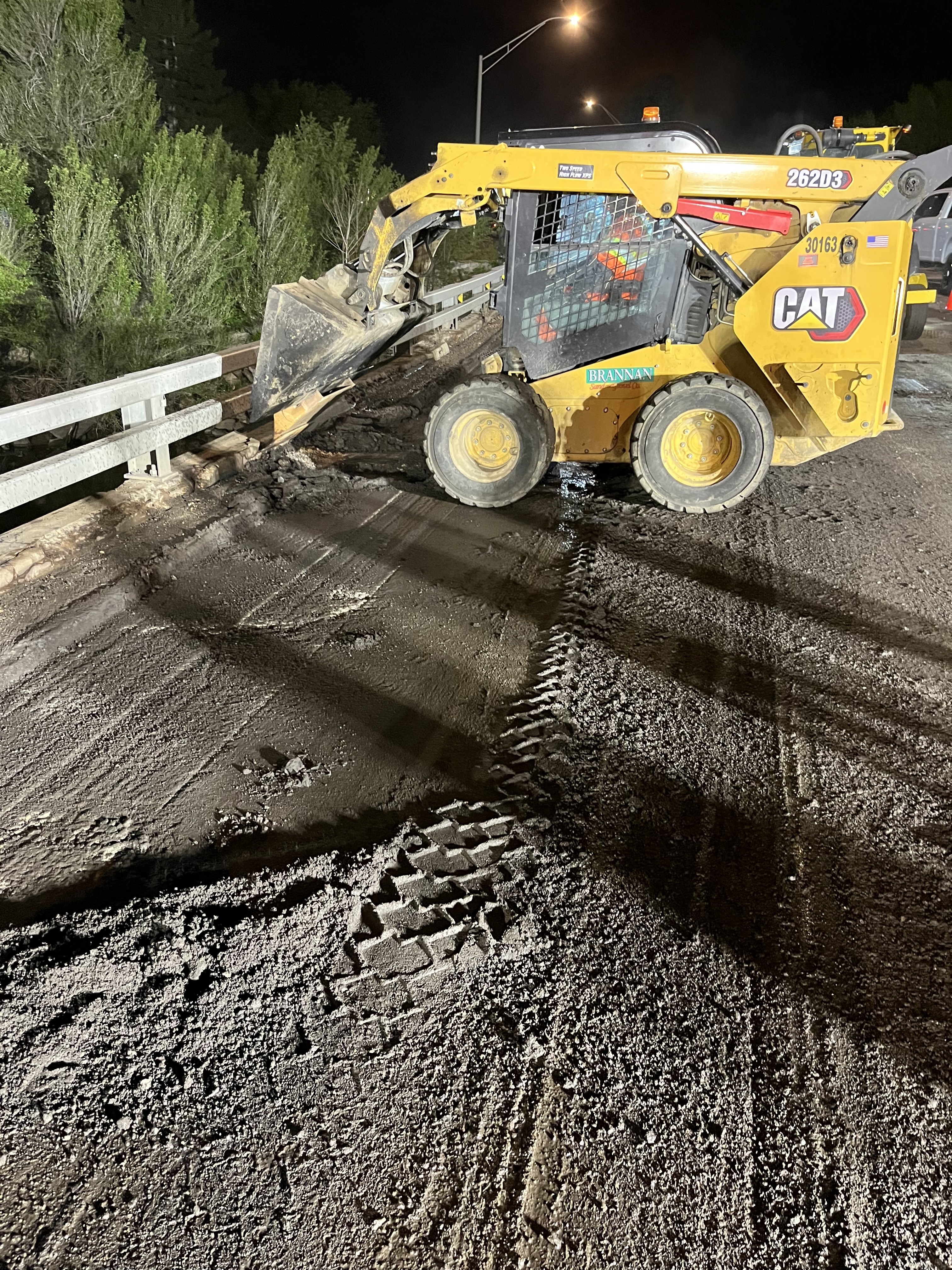 US 85 Resurfacing from I-25 to Florida Avenue Asphalt removal for bridge deck repair.jpeg detail image