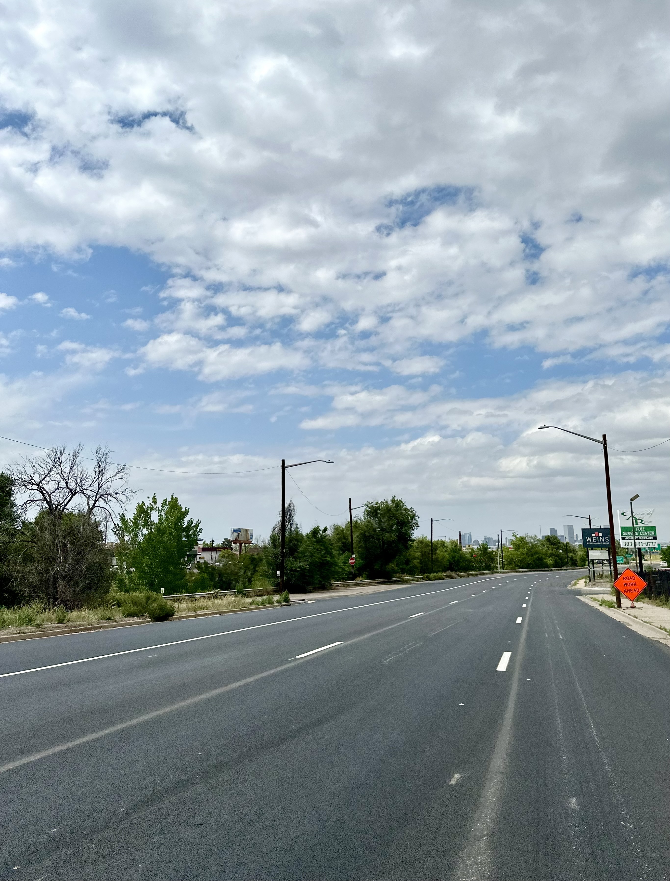 US 85 Resurfacing from I-25 to Florida Avenue Northbound US 85 near I-25 Paved.jpg detail image
