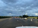 US 85 Resurfacing Southbound US 85 lanes near I-25 after receiving a new asphalt overlay.jpg thumbnail image