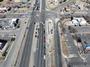 Vasqua Boulevard Improvements Current alignment of Vasquez Boulevard at 60th Avenue intersection and median.png thumbnail image