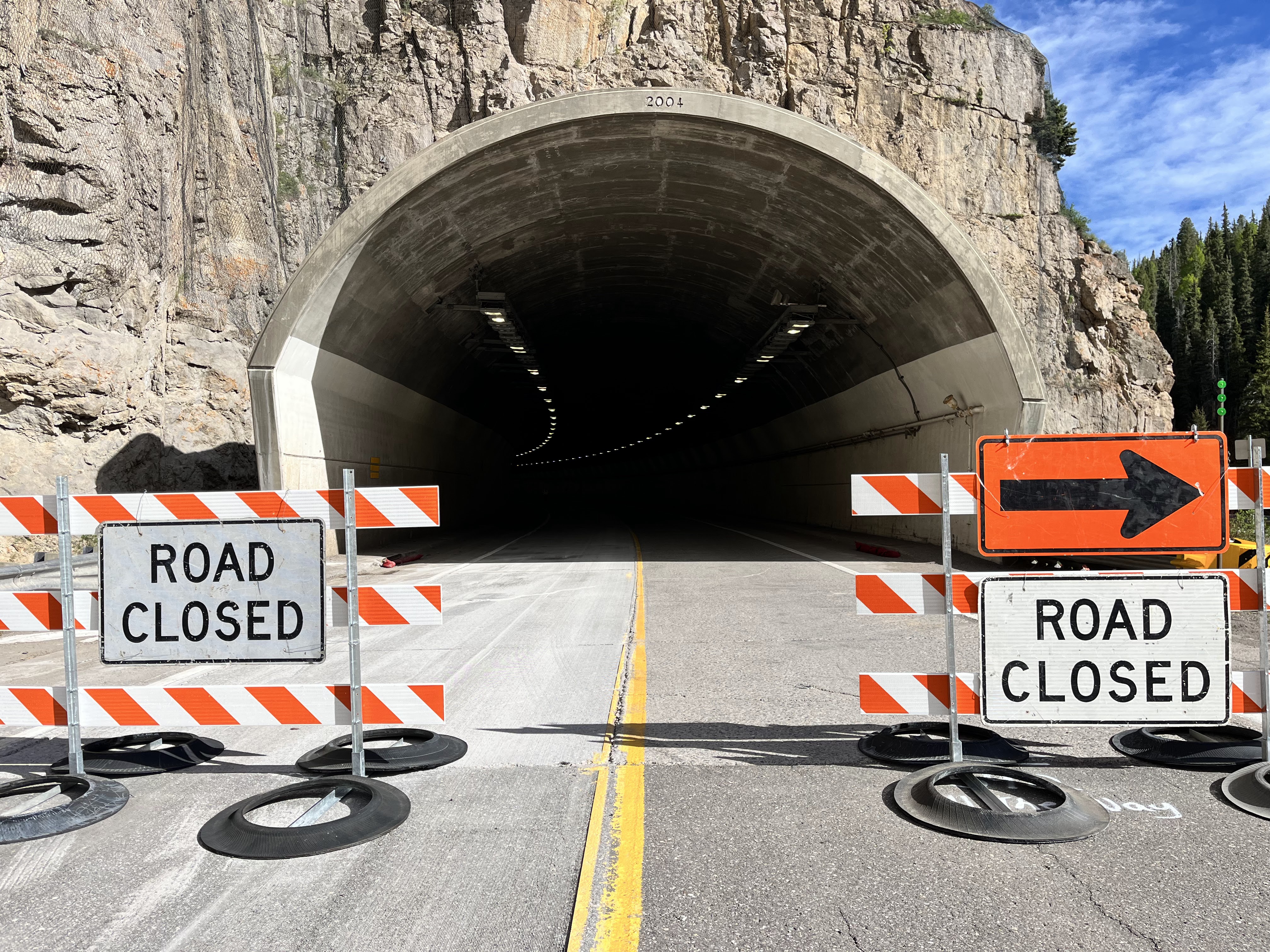 Wolf Creek Tunnel Maintenance US 160 Closure.jpg detail image
