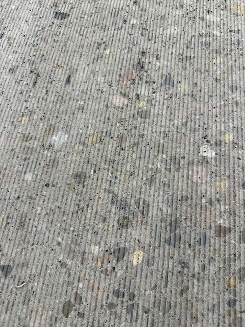 US 160 Wolf Creek Tunnel Maintenance Diamond Grind Grooves.jpg detail image