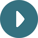 Video play button icon 