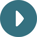 Video play button icon 