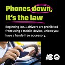 Phones down, it's the law thumbnail image