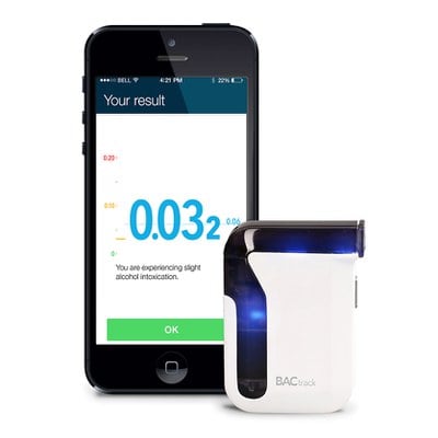 BACtrack mobile breathalyzer 