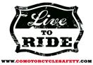 Live to Ride Logo detail image