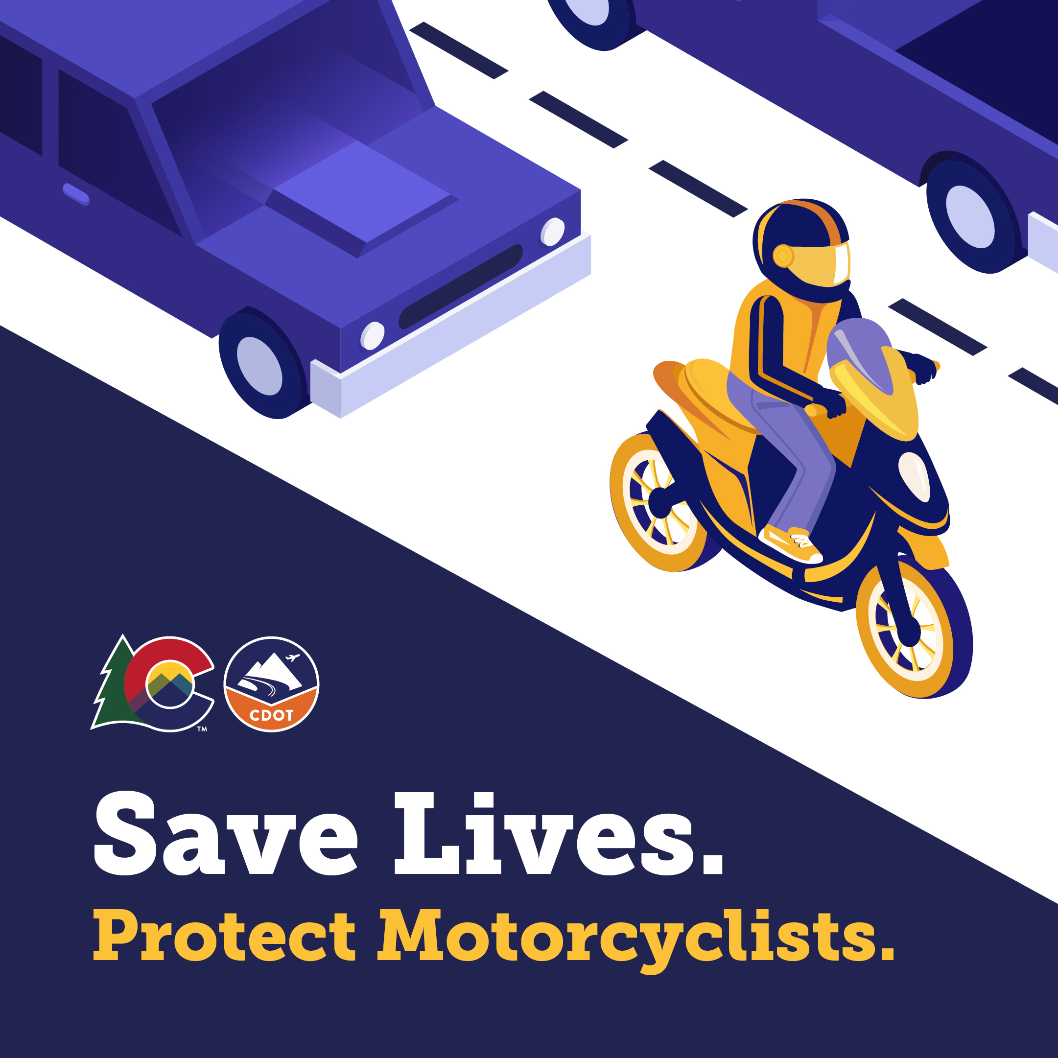 Save Lives. Protect Motorcyclists. detail image
