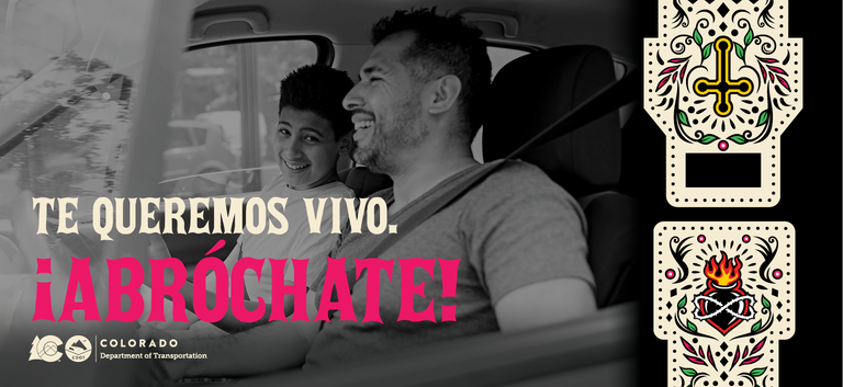 Te queremos vivo- Abróchate