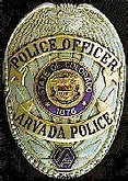 Arvada Police Department logo detail image