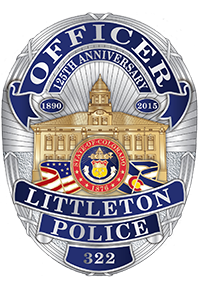 Littleton Police Department logo detail image