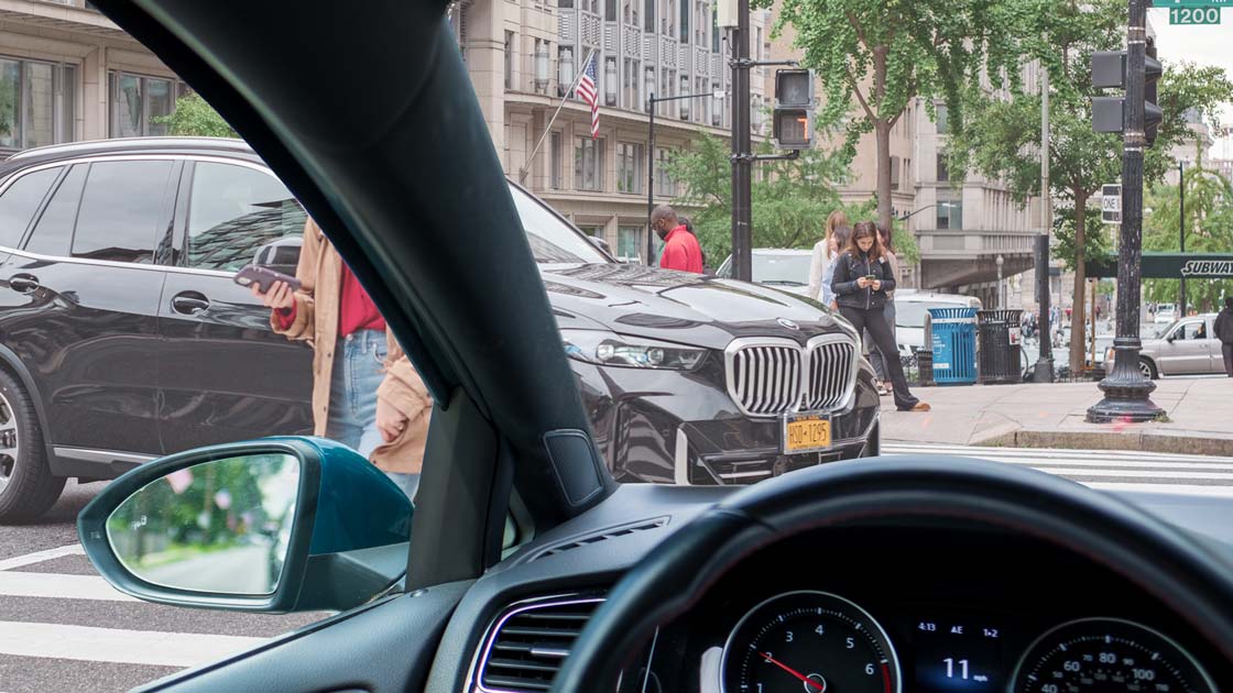 Vehicle blind zones detail image