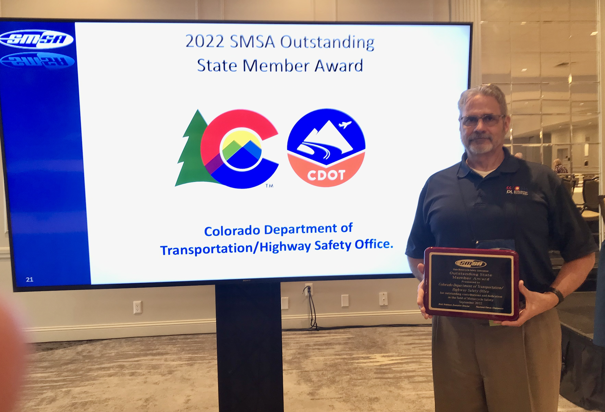 Highway Safety Office as finalists in the State Motorcycle Safety Association state program of the year detail image
