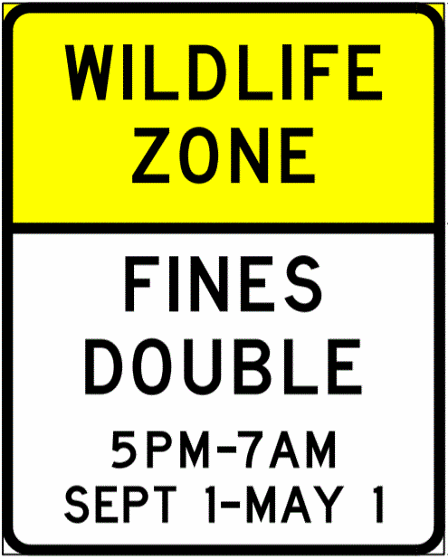 Wildlife Zone Fines Double