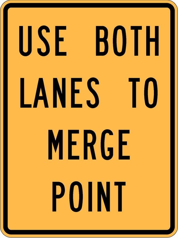 W4-51 Use Both Lanes To Merge Point.JPEG