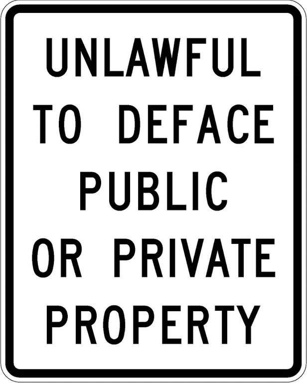 R52-3 Unlawful To Deface Public Or Private Property JPEG