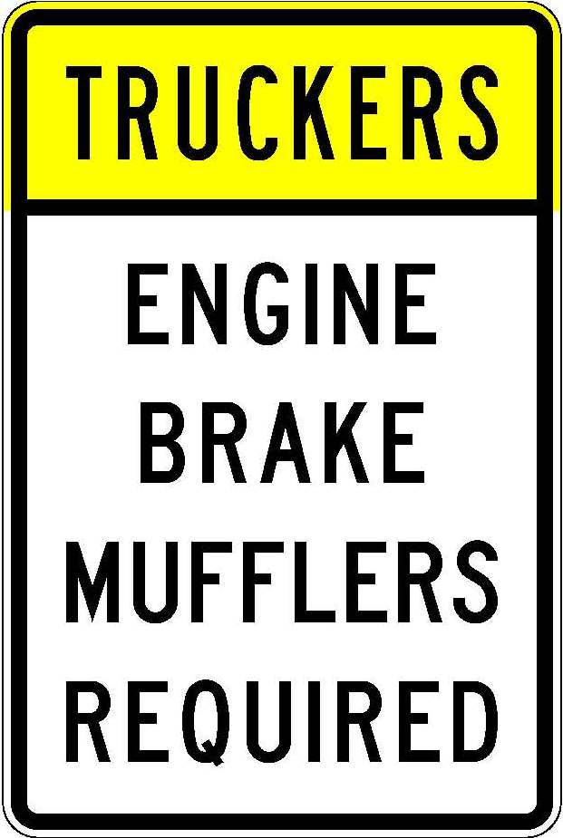 R52-7a Truckers - Engine Brake Mufflers Required JPEG detail image