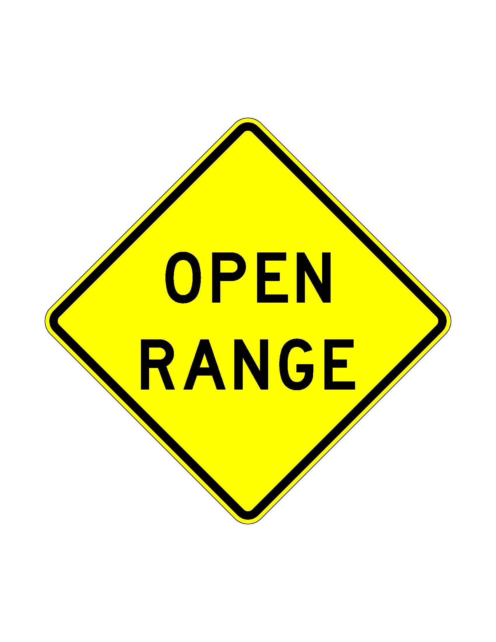 W11-53 Open Range JPEG detail image