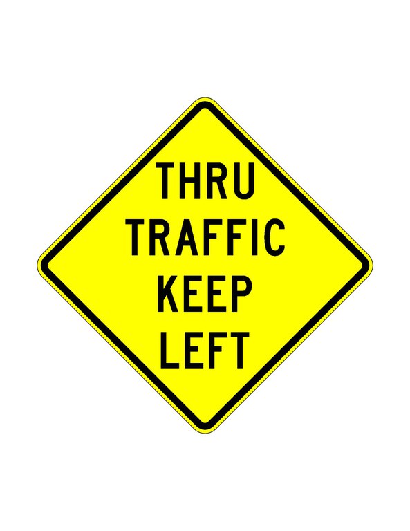 W4-7aL Thru Traffic Keep Left JPEG