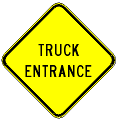 W8-6a Truck Entrance GIF detail image