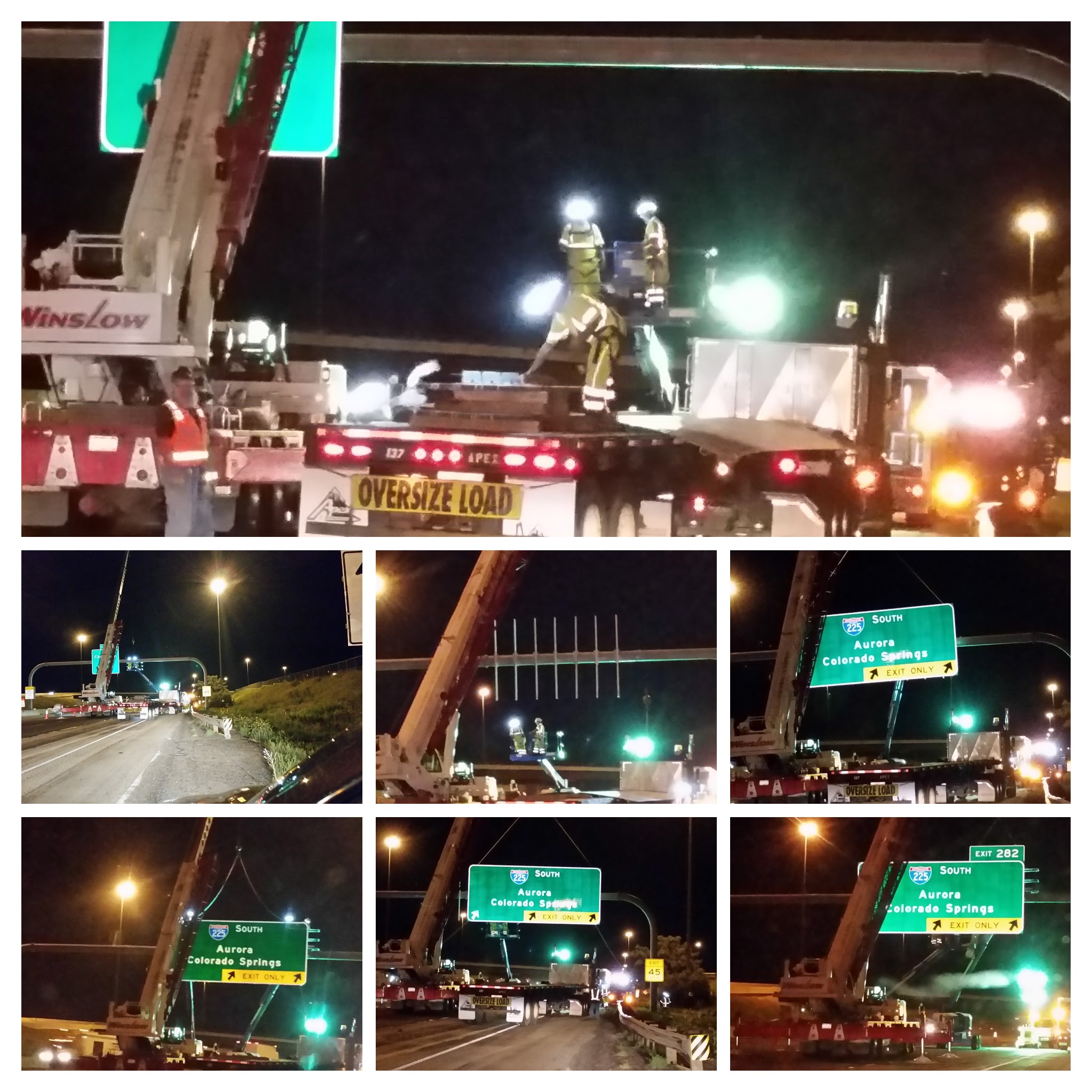 I-70 Sign Crew Halo Lights detail image