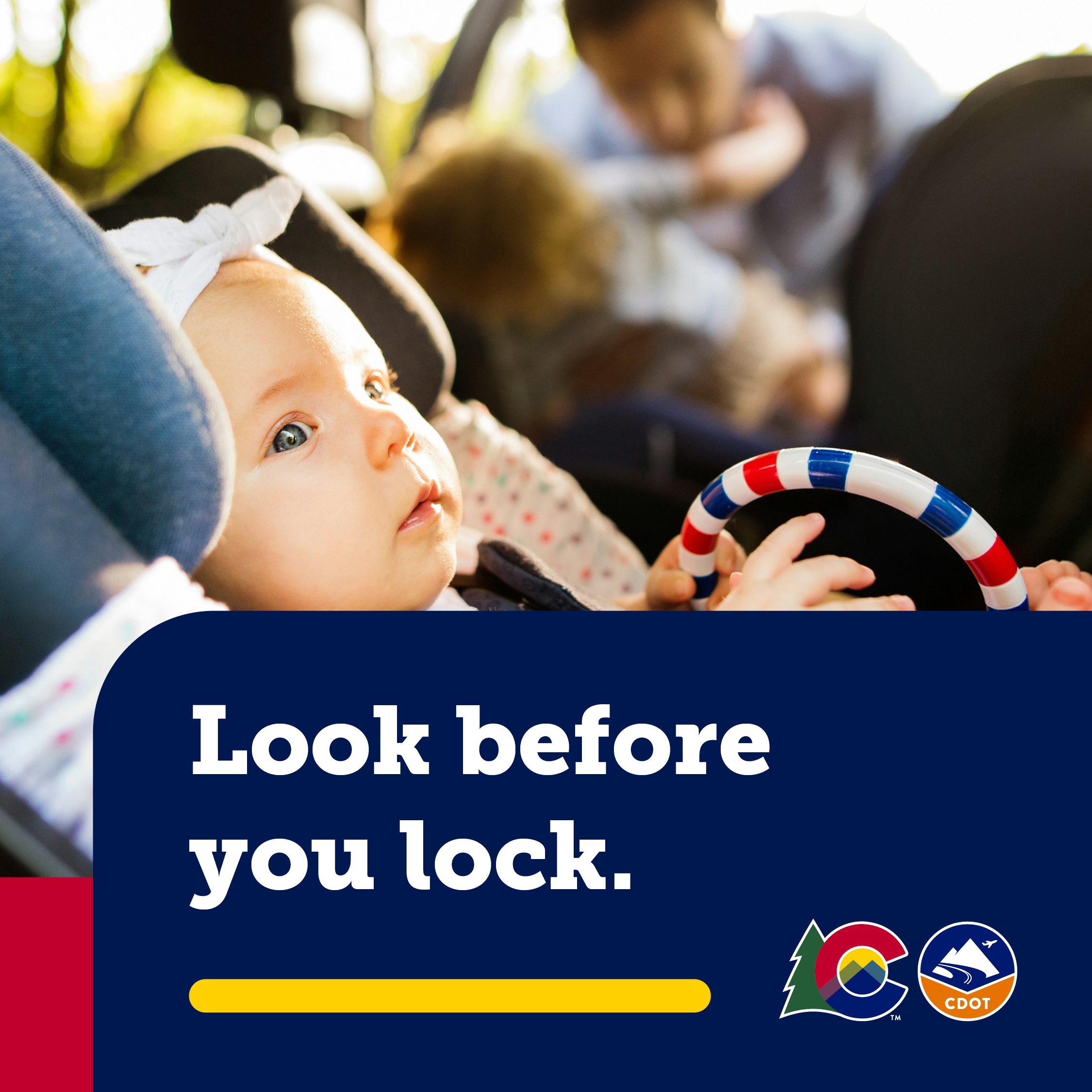 Unattended Passengers Look Before You Lock Graphic detail image