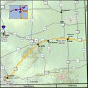 Santa Fe Trail Scenic Byway map thumbnail image