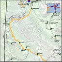 Unaweep Tabeguache Scenic Byway map thumbnail image