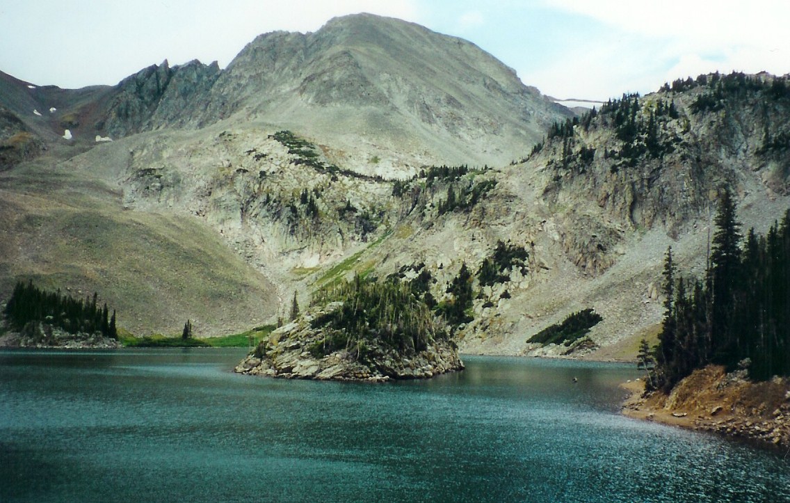 Lake Agnes detail image