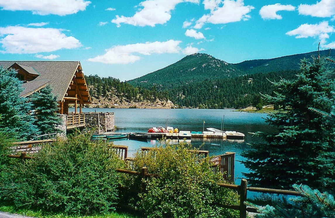 Evergreen Lake Boat House detail image